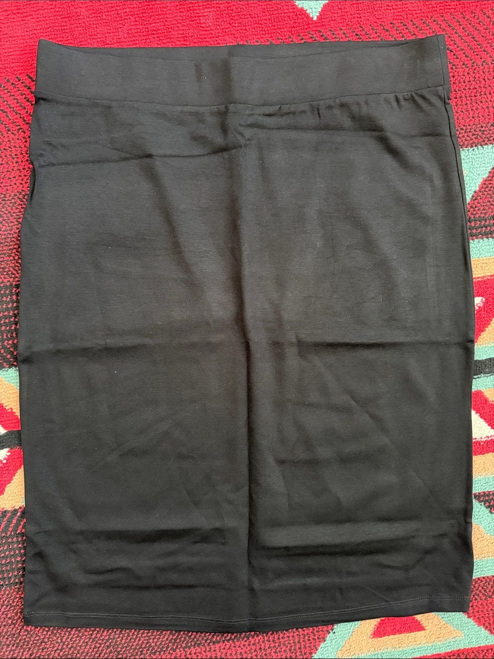 Zenana Outfitters Black Pencil Skirt
